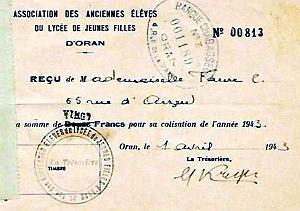 Oran documents divers 1135
